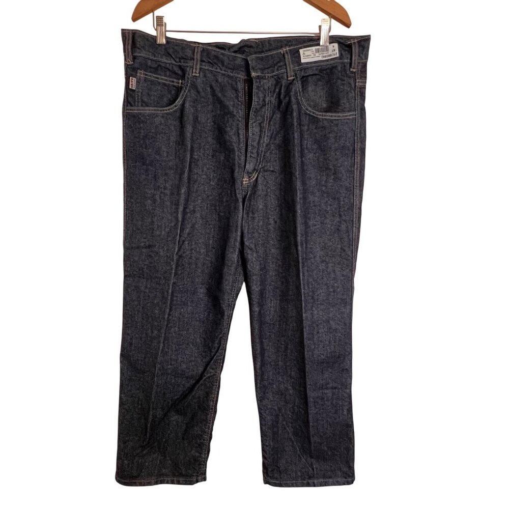 AR/FR Macron Safety 12 Oz Denim Jeans 36 X 30 OSHA COMP Flame Resistant Made USA